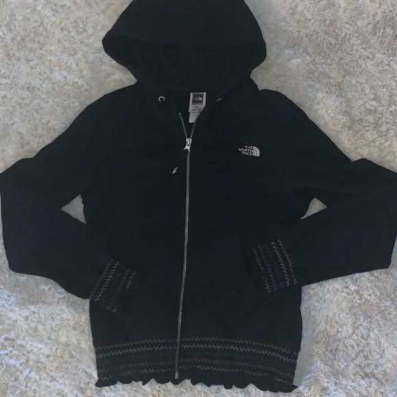 The North Face Tops - Vintage The North Face Flower Hoodie Womens S/P